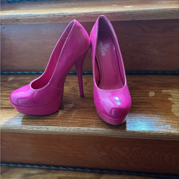 Hot Pink Heels - Picture 2 of 5